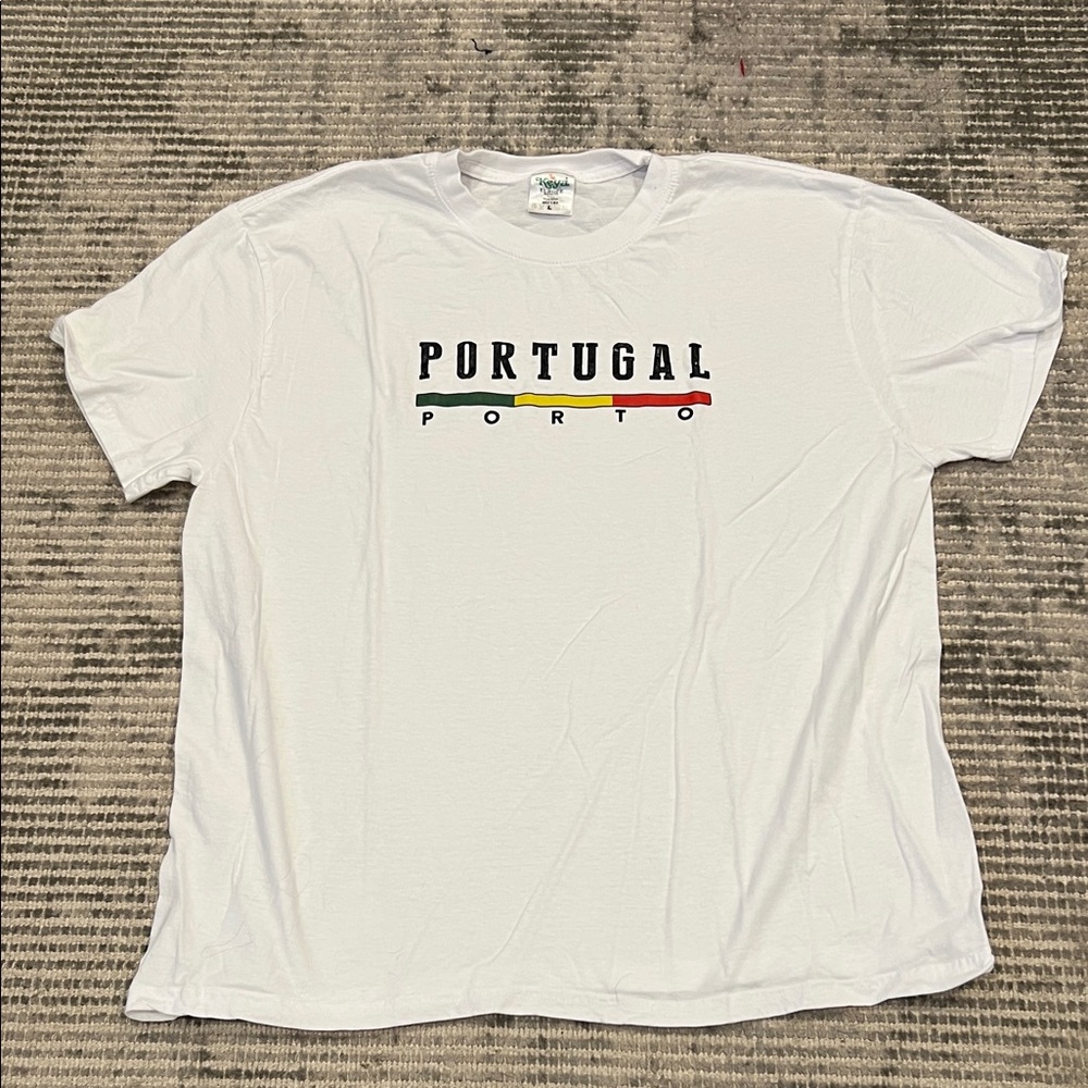 Portugal Porto Graphic White T-Shirt